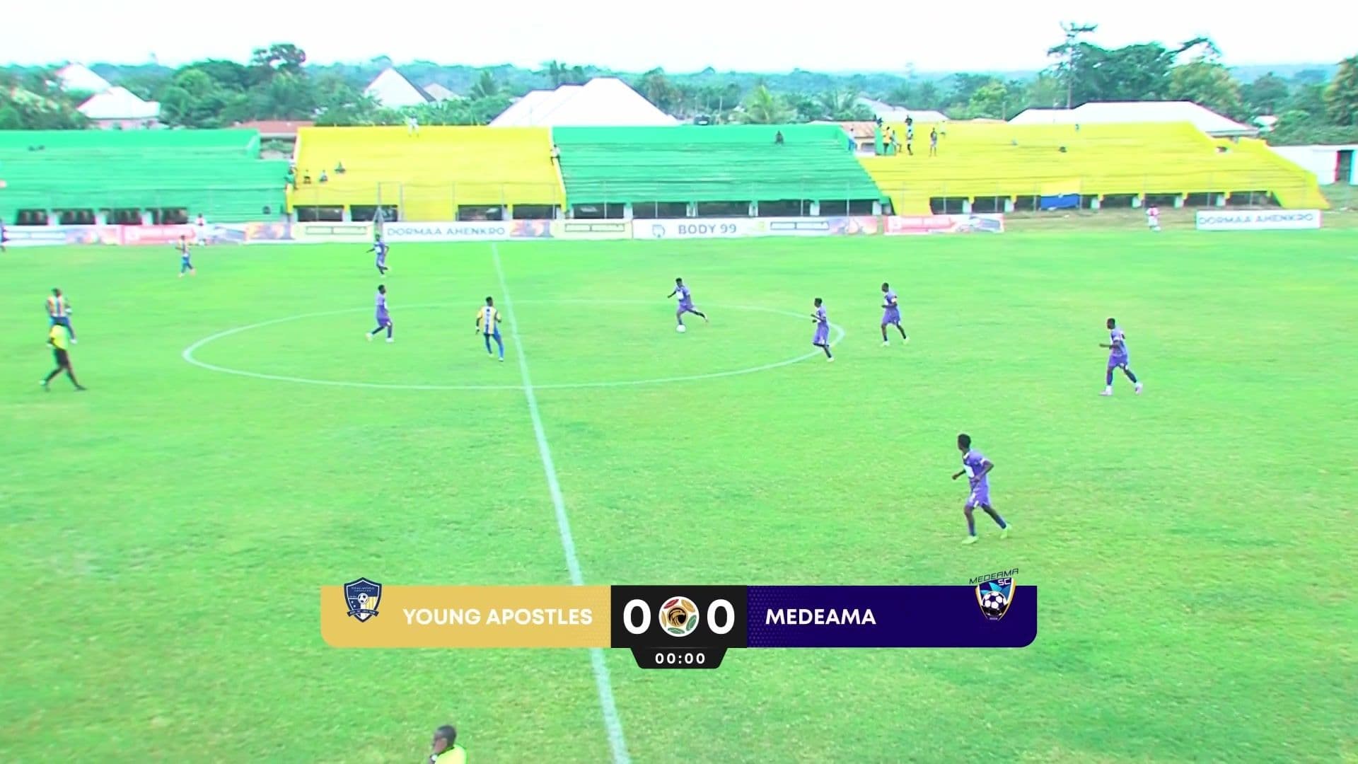 MATCH HIGHLIGHTS | Young Apostles 0-2 Medeama | GPL 2025/26