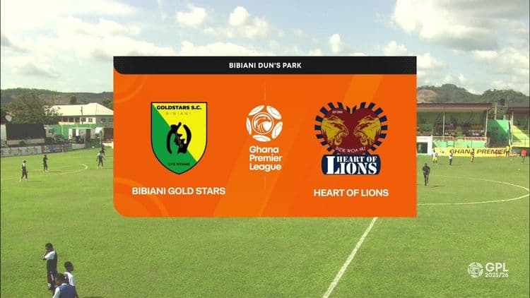 RELIVE THE ACTION | Bibiani Gold Stars 3:1 Heart of Lions| GPL 2025/26 MatchDay 6